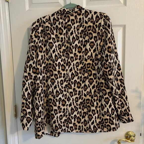 Banana Republic Leopard Print Blazer - Picture 2 of 3